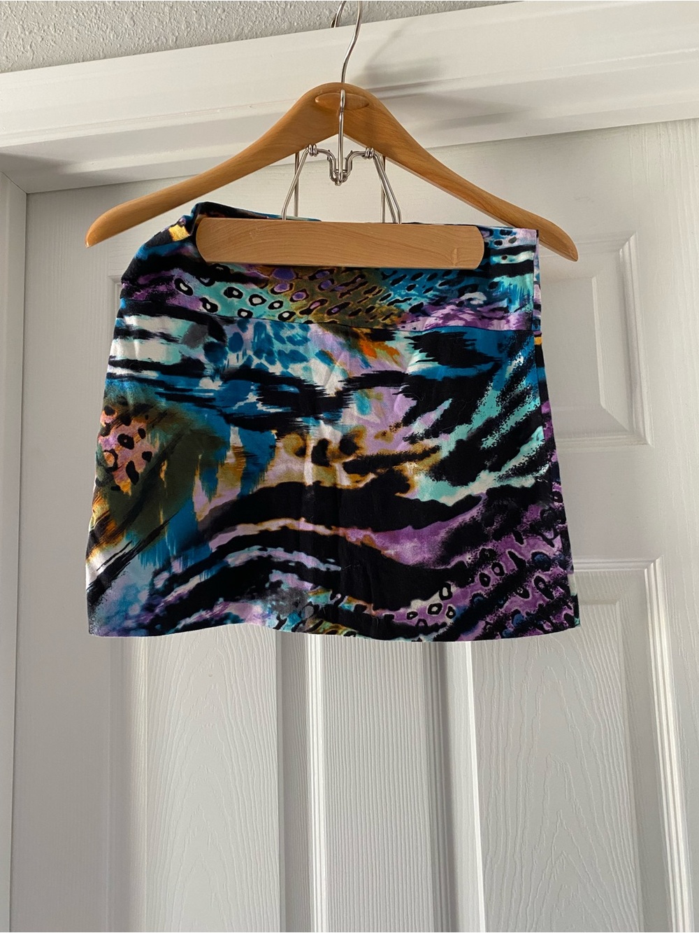 Stretchy Festival Mini Skirt